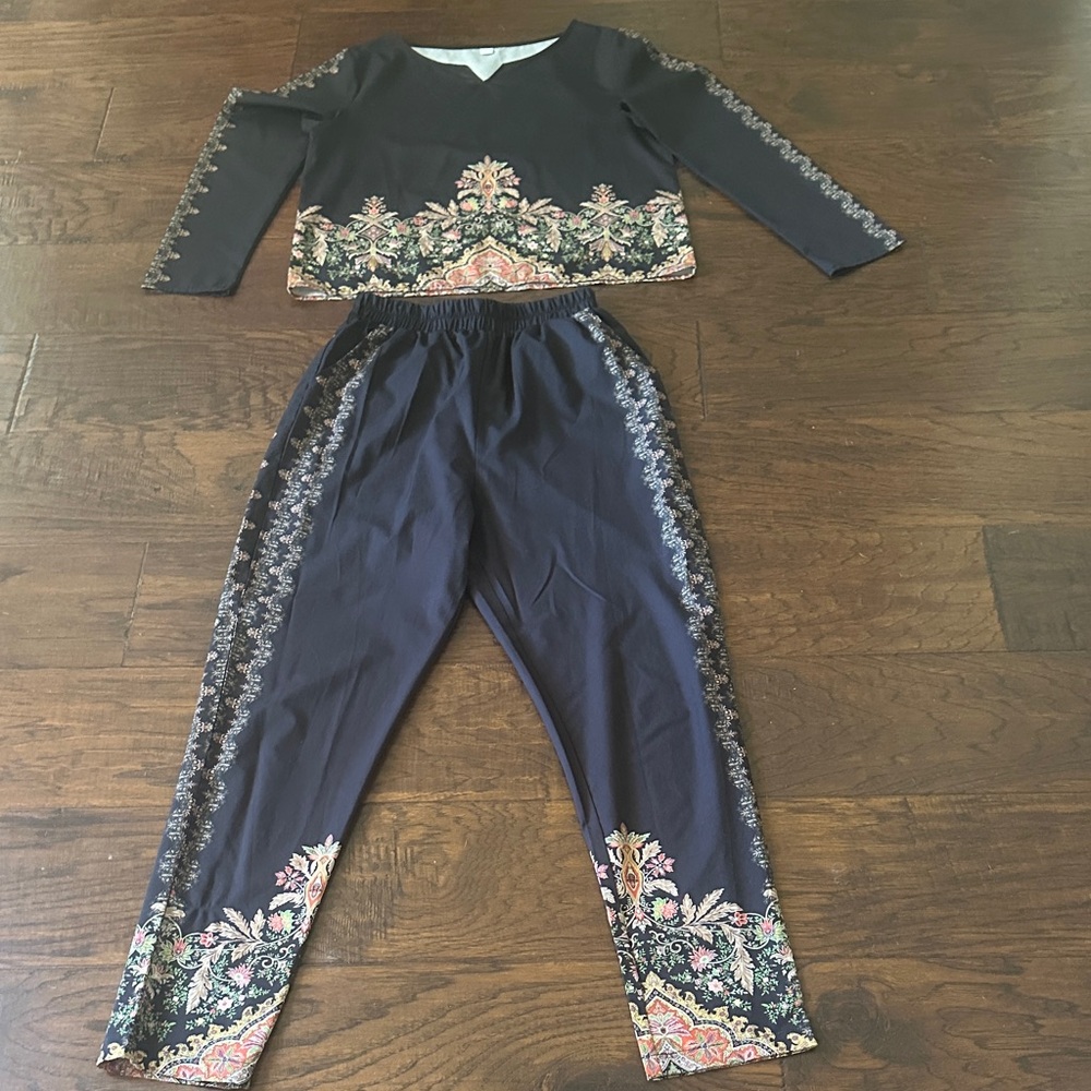 Floral Patterned Women's Jumpsuit